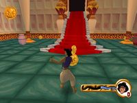 une photo d'Ã©cran de Aladdin - La Revanche de Nasira sur Sony Playstation